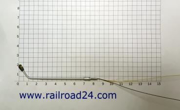 5x Peitschenleuchte TT LED 75mm