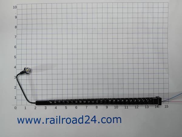 2x Gittermastlaterne 140 mm