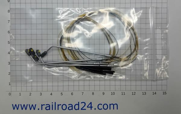 5x Peitschenleuchte TT LED 75mm