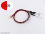 5x DUO-LED rot/weiss